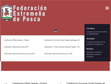Tablet Screenshot of fedexpesca.com